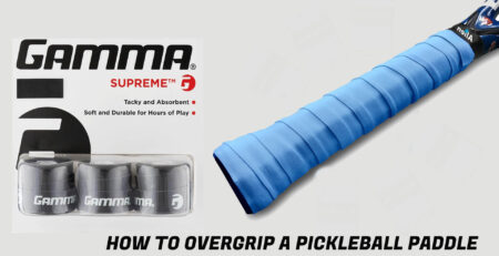 How To Overgrip A Pickleball Paddle