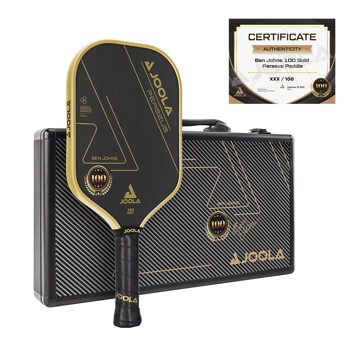 Ben Johns Perseus Gold Collector’s Edition Paddle