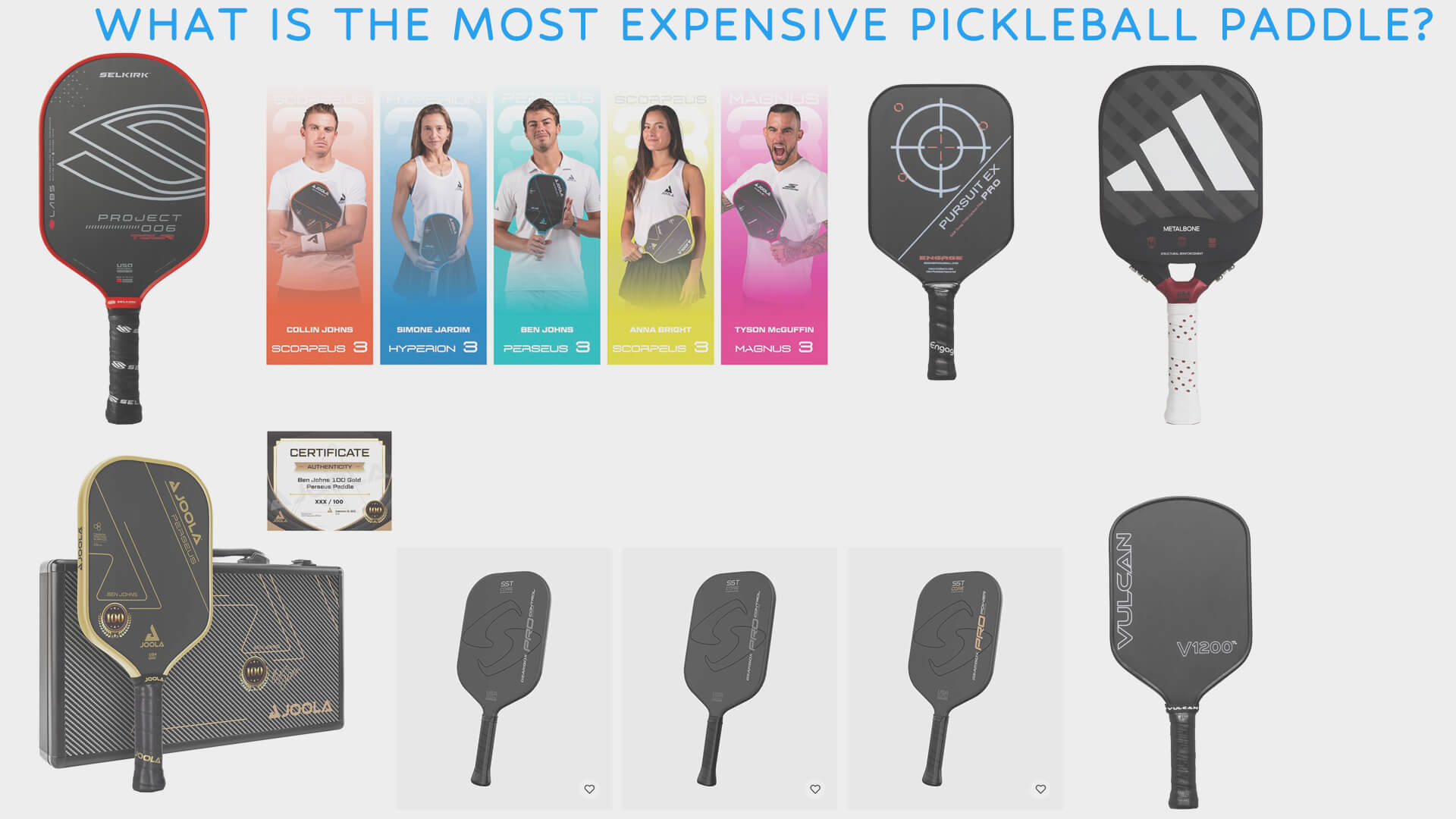 What Is The Most Expensive Pickleball Paddle