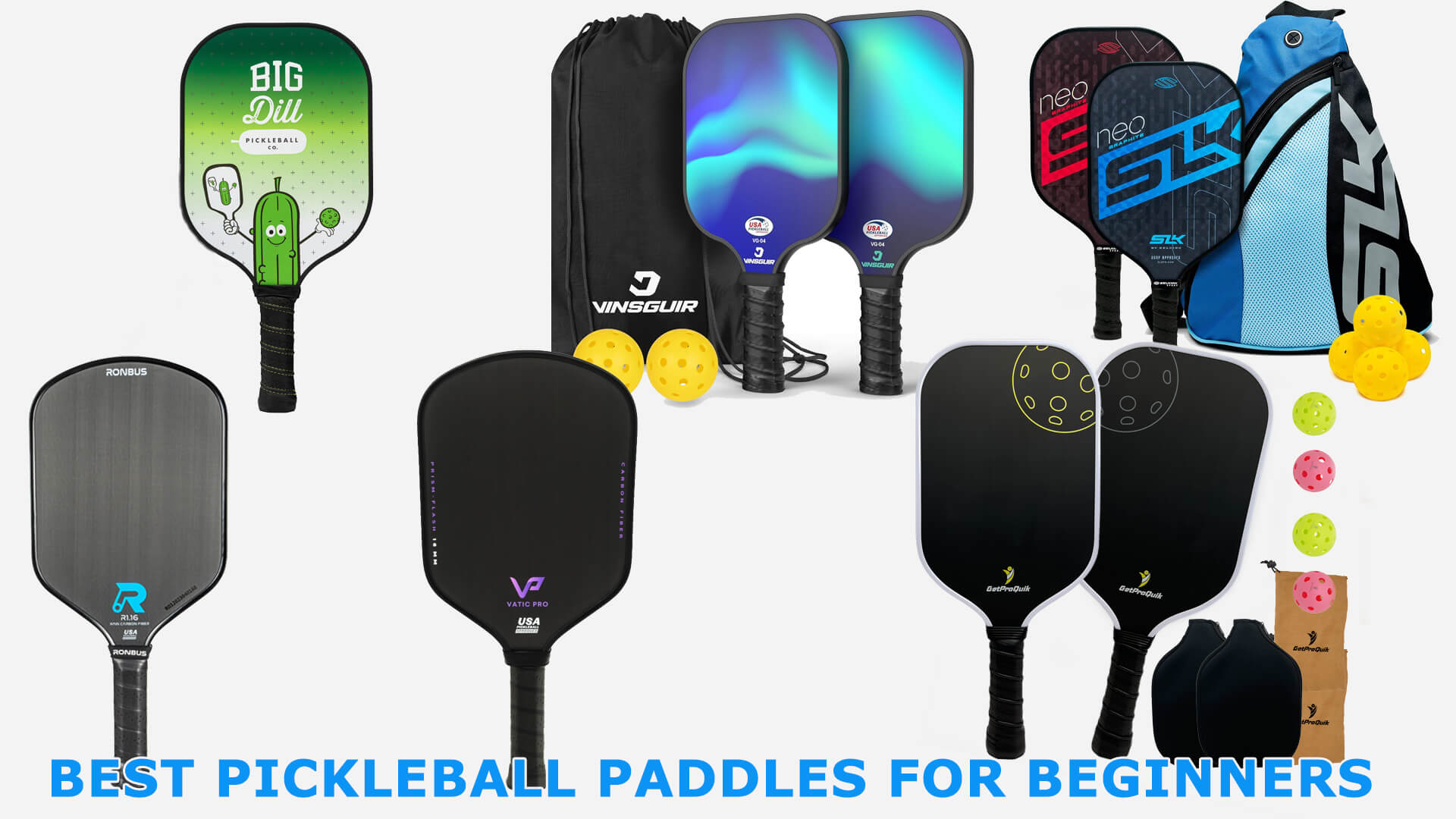 best pickleball paddles for beginners