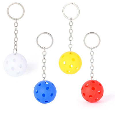 pickleball ball keychain